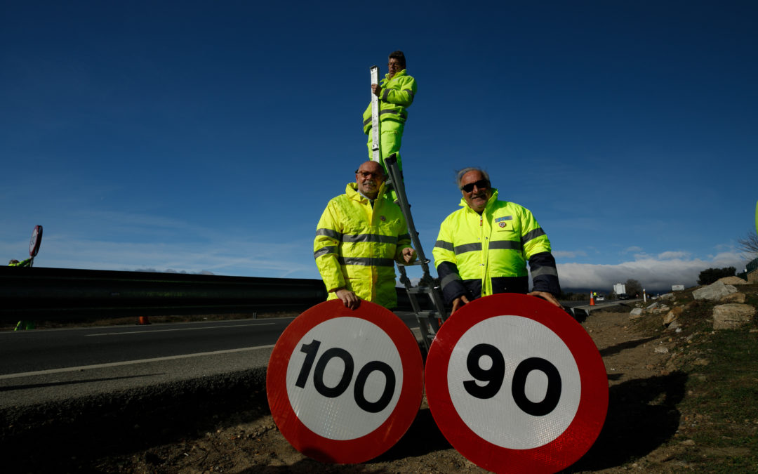 Entra en vigor el límite de 90 km/h