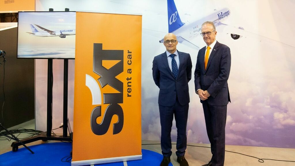 Los clientes de Air Europa SUMA acumularán millas al alquilar un coche con SIXT