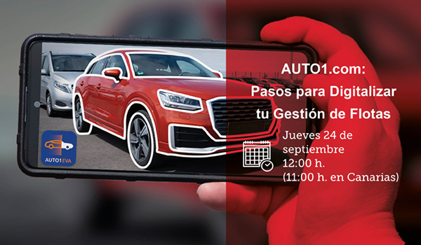 Webinar: AUTO1.com: Pasos para digitalizar tu gestión de flotas